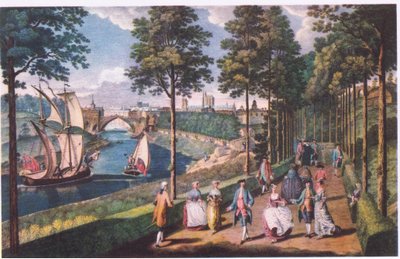 View of York 1756 by Charles the Elder Grignion